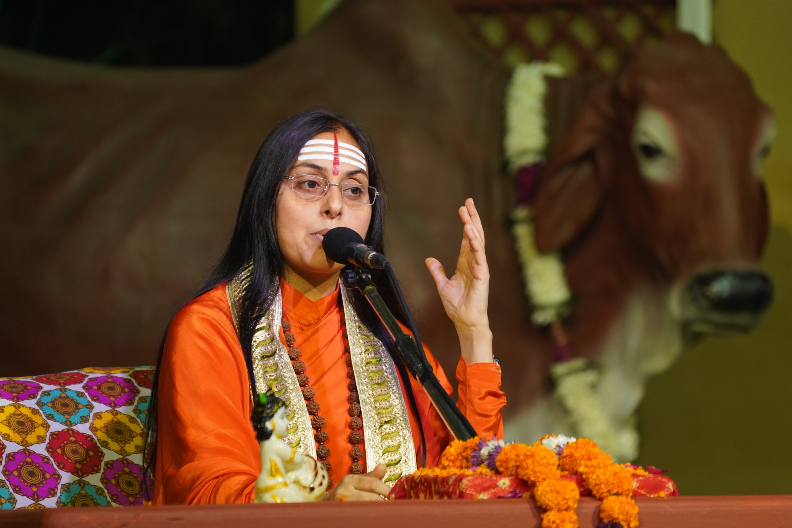 विश्व विख्यात भागवत भास्कर महामनस्विनी साध्वी सुश्री वैष्णवी भारती जी ने श्रीम‌द्भागवत कथा का माहात्म्य बताऐ,प्रभु की अनन्त लीलाओं में छिपे गूढ़ आध्यात्मिक रहस्यों को कथा प्रसंगों के माध्यम से किया उजागर 